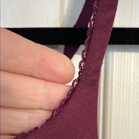 VICTORIA'S SECRET Maroon Body by Victoria Perfect Shape 34DD Bra Molded Cups - Picture 2 of 9